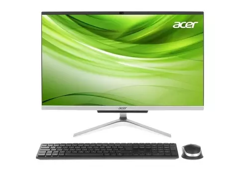 Моноблок Acer Aspire C24-960 (DQ.BD7ER.00G) Core i5 10210U 1.6GHz / 8GB / 1TB+ 256Gb SSD / 23.8" FHD / UHD Graphics / Win 10 Home / Silver