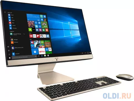 Моноблок Asus A6432FAK-BA004D 21.5" Full HD i3 10110U (2.1)/4Gb/1Tb 5.4k/SSD256Gb/UHDG/Endless/GbitEth/WiFi/BT/90W/клавиатура/мышь/Cam/черный 1920x1080