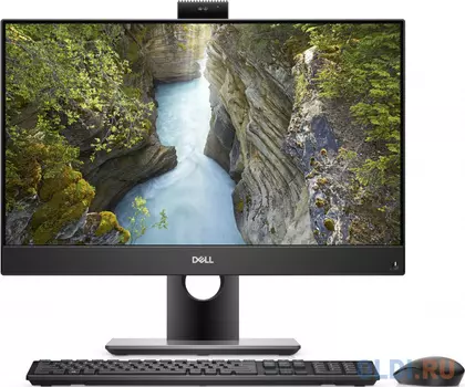 Моноблок Dell Optiplex 5480 23.8" Full HD i5 10500T (2.3)/8Gb/SSD256Gb/UHDG 630/Windows 10 Professional 64/GbitEth/WiFi/BT/клавиатура/мышь/черный 1920x1080