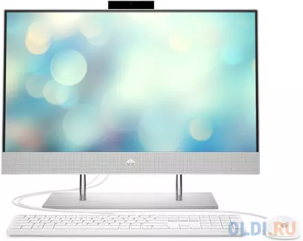 Моноблок/ HP 24-dp0026ur AiO 23.8"(1920x1080)/AMD Ryzen 3 4300U(2.7Ghz)/8192Mb/256SSDGb/noDVD/Int:AMD Intergrated Graphics /Cam/WiFi/war 1y/Sta