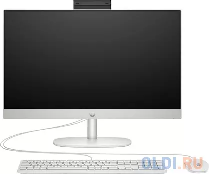 Моноблок/ HP All-in-One 24-cr0252nh 23.8"(1920x1080 IPS)/Intel Core i5 1335U(1.4Ghz)/16384Mb/512PCISSDGb/noDVD/Int:Intel Iris X/Cam/WiFi/war 1y