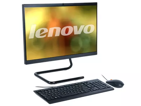 Моноблок Lenovo IdeaCentre A340-22IWL (F0EB001ERK) Celeron 4205U(1.8) / 4Gb / 1Tb / 21.5" FHD / UHD Graphics 610 / DOS / Black