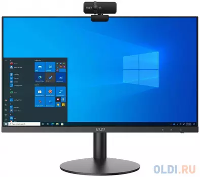 Моноблок MSI Pro AP241 11M-407RU 23.8" Full HD i3 10105 (3.7) 8Gb SSD250Gb UHDG 630 Windows 11 Home GbitEth WiFi BT 120W клавиатура мышь черный 1