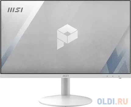 Моноблок MSI Pro AP241 11M-805XRU 23.8" Full HD PG G6405 (4.1) 4Gb SSD128Gb UHDG 610 noOS GbitEth WiFi BT 120W клавиатура мышь белый 1920x1080