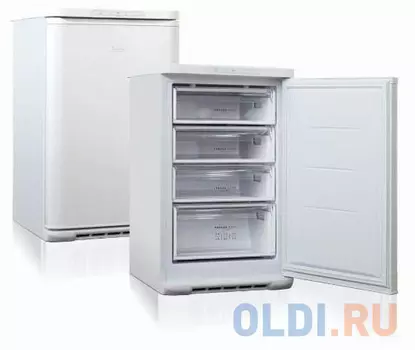 Морозильная камера Бирюса Б-648 белый