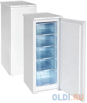 Морозильная камера Бирюса F114CA белый