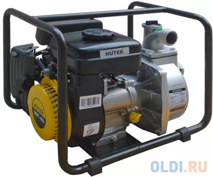 Мотопомпа HUTER MP-40 2.8лс 18000л/ч глубина 8м высота 30м