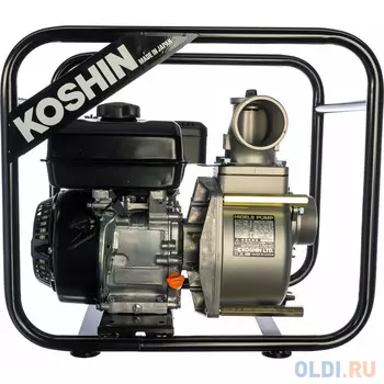 Мотопомпа KOSHIN STV-80X 4.2лс 54000л/ч глубина 8м высота 26м
