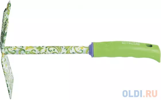 Мотыжка комбинированная "трапеция и 3 зуба", пластиковая рукоятка// Palisad