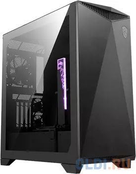 MPG GUNGNIR 300P AIRFLOW Midi Tower, EATX, 2xUSB 3.2 Gen 1, 1xUSB 3.2 Gen2 Type-C, 4x120mm PWM black Fan, 1x80mm Fan, 2x 6015 Fan, MPG PCI-E 4.0 X16 R