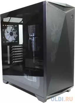 MPG GUNGNIR 300R AIRFLOW Midi Tower, EATX, 2xUSB 3.2 Gen 1, 1xUSB 3.2 Gen2 Type-C, 4x120mm PWM ARGB Fan, ARGB+PWM Control Board, Tempered Glass Window
