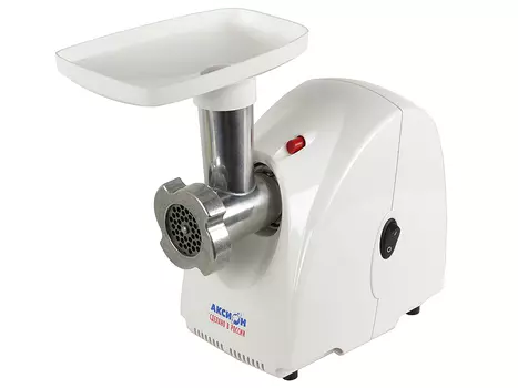 Мясорубка Аксион М 32.01, 1500 Вт, произ. 100 кг/час, отсек для хранения принадлежностей