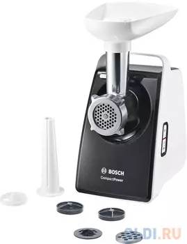 Мясорубка Bosch MFW3612A 500 Вт белый чёрный