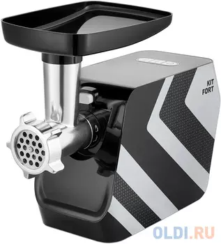 Мясорубка Kitfort КТ-2106-5 1200Вт черный/серый