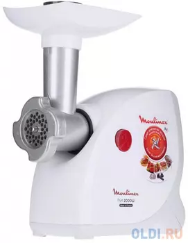 Мясорубка Moulinex ME 442139 2000 Вт белый