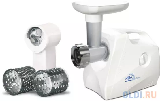 Мясорубка Ротор Дива Люкс ЭМШ 35/300-4 1500Вт белый