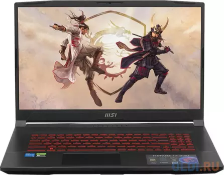 MSI Katana 17 GF76 B12UCR-821XRU Intel Core i5 12450H 2000MHz/17.3"/1920x1080/16GB/512GB SSD/NVIDIA GeForce RTX 3050 4GB/Wi-Fi/Bluetooth/Без ОС (