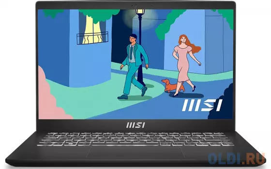 MSI Modern 14 C7M-238RU Ryzen 5 7530U 8Gb SSD 512Gb AMD Radeon Graphics 14 FHD IPS Cam 39Вт*ч Win11 Черный 9S7-14JK12-238