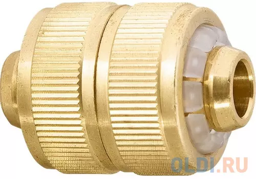 Муфта ремонтная для шланга, 1/2", латунная// Palisad