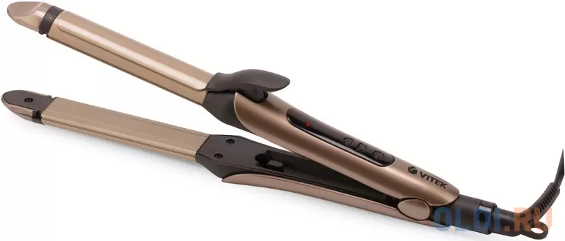 Мульти-Стайлер Vitek VT-8432 50Вт шампань макс.темп.:200С покрытие:керамическое