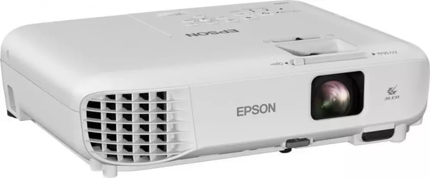 Мультимедийный проектор Epson EB-W05 White 3P-Si TFT / 1280 х 800 / 16:10 / 3300 Lm / 15000:1