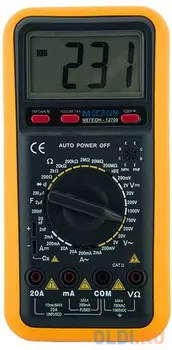 Мультиметр МЕГЕОН 12700 200 мв – 1000в