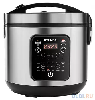 Мультиварка Hyundai HYMC-2401 900 Вт 5 л серебристый/черный