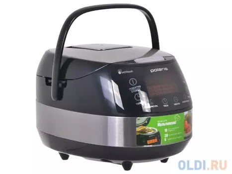 Мультиварка Polaris PMC 0517AD, мультиповар, 3D нагрев, керамич. чаша 5л, черный