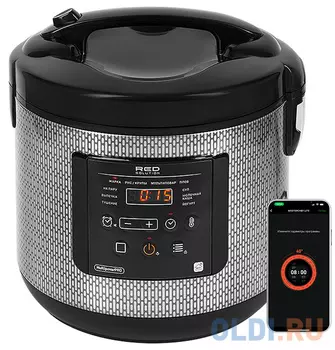 Мультиварка Red Solution RMC-M227S 860 Вт 5 л черный/серый