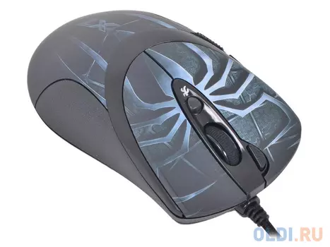 Мышь A4Tech XL-747H 3-Fire Extra High 6-Full Speed Glaser Blue Spider, 3600 dpi, USB