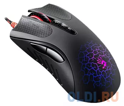 Мышь A4Tech Bloody AL90 Blazing черный лазерная (8200dpi) USB2.0 игровая (7but)