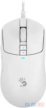 Мышь A4Tech Bloody W72 Ultra белый оптическая 20000dpi USB 6but