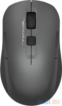Мышь A4Tech Fstyler FG16CS Air серый оптическая (2000dpi) silent беспроводная USB для ноутбука (3but)