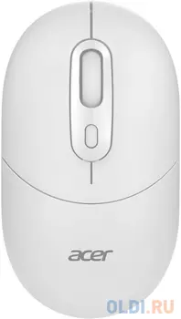 Мышь Acer OMR301 белый оптическая 1600dpi беспров. BT/Radio USB 4but (ZL.MCECC.01U)