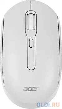 Мышь Acer OMR308 белый оптическая (1600dpi) беспроводная USB (4but)