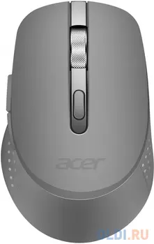 Мышь Acer OMR310 темно-серый оптическая 1600dpi беспров. BT/Radio USB 7but (ZL.MCECC.032)