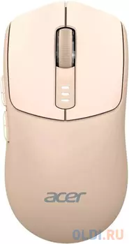Мышь Acer OMR312 розовый оптическая 3200dpi беспров. BT/Radio USB 5but (ZL.MCECC.036)