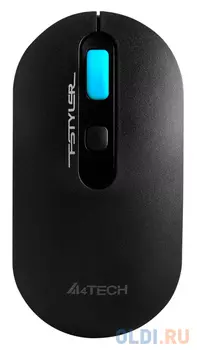 Мышь беспроводная A4TECH Fstyler FG20 синий чёрный USB + радиоканал