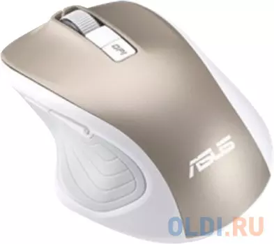 Мышь беспроводная ASUS MW202 белый золотистый USB + радиоканал