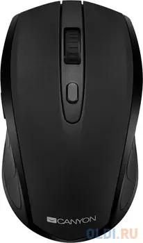 Мышь беспроводная Canyon CNS-CMSW08B чёрный USB + радиоканал