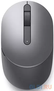 Мышь беспроводная DELL MS3320W серый USB + Bluetooth