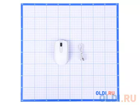 Мышь беспроводная Genius ECO-8100, 2.4 GHz, 800-1600 dpi, встроенный аккумулятор, White