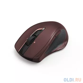 Мышь беспроводная HAMA MW-800 бордовый USB 00182670