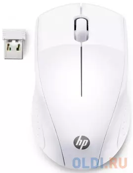 Мышь беспроводная HP Wireless 220 белый USB