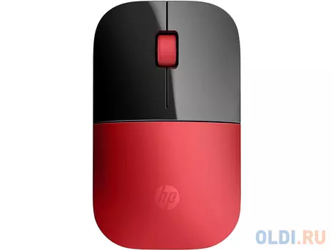 Мышь беспроводная HP Z3700 красный USB V0L82AA#ABB