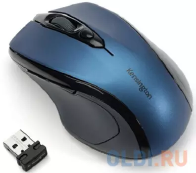Мышь беспроводная Kensington Pro Fit синий USB + Bluetooth