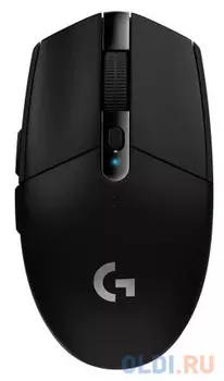 Мышь беспроводная Logitech G305 чёрный USB + радиоканал