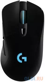 Мышь беспроводная Logitech G703 чёрный USB + радиоканал