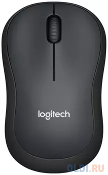 Мышь беспроводная Logitech M220 Charcoal [910-004885]
