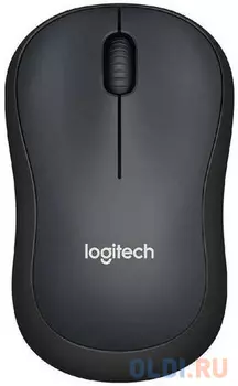 Мышь беспроводная Logitech M220 графитовый USB + радиоканал